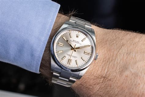 rolex op 41 silver dial|Rolex oyster perpetual 41 price.